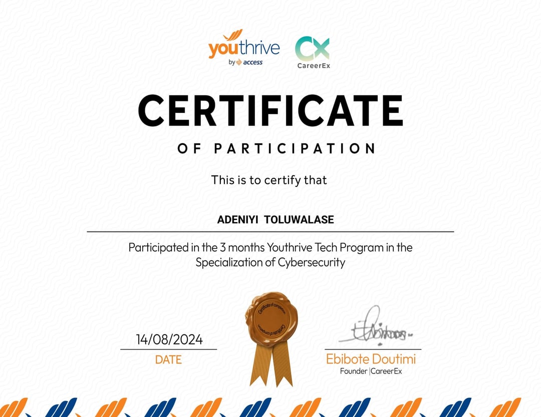Cybersecurity Specialization